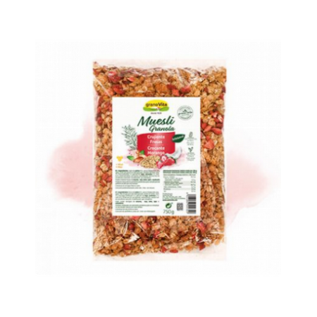 MUESLI CRUJI FRESA 750GR GRANOVITA