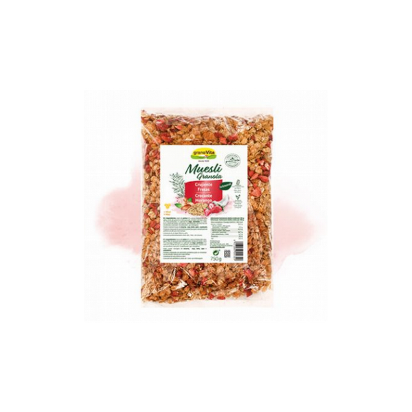 MUESLI CRUJI FRESA 750GR GRANOVITA