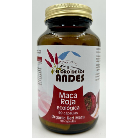 MACA ROJA ECO 90 cap ORO DE LOS ANDES