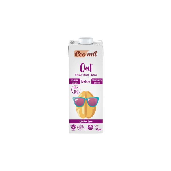 BEBIDA DE AVENA ECOMIL S/GLUTEN 1LT