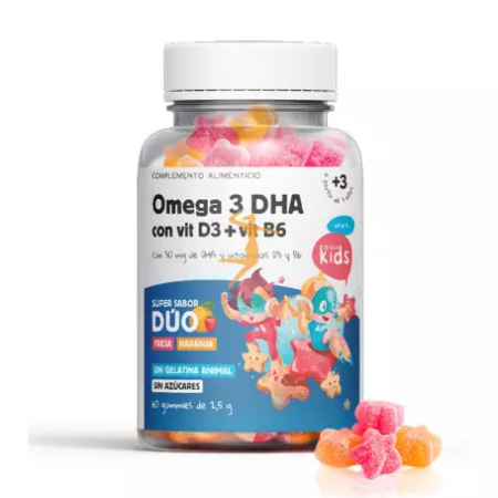 GOMINOLA  DHA D3 Y B6 KIDS 60GUM HERBORA
