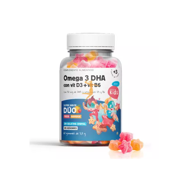 GOMINOLA  DHA D3 Y B6 KIDS 60GUM HERBORA