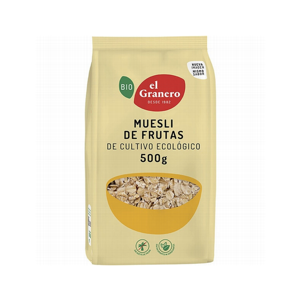 MUESLI FRUTAS 500G BIO E.G.
