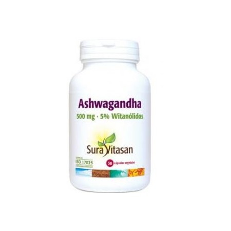 ASHWAGANDHA 500MG 30CAPS SURAVITASAN