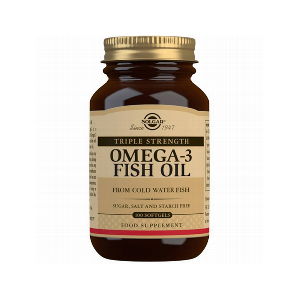 OMEGA-3 50PER TRIPLE STR SOLGAR