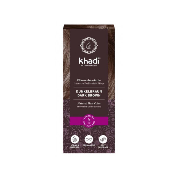KHADI TINTE CASTAÑO OSCURO