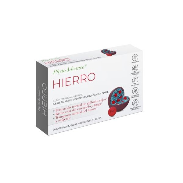 HIERRO 30 PASTILLAS BLANDAS MASTICABLES