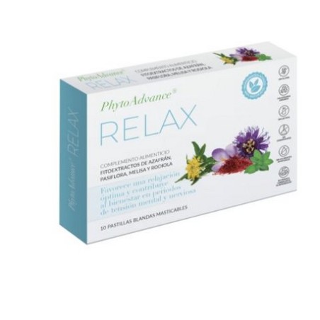 RELAX 10 PASTILLAS BLANDAS MASTICABLES