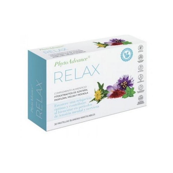 RELAX 30 PASTILLAS BLANDAS MASTICABLES