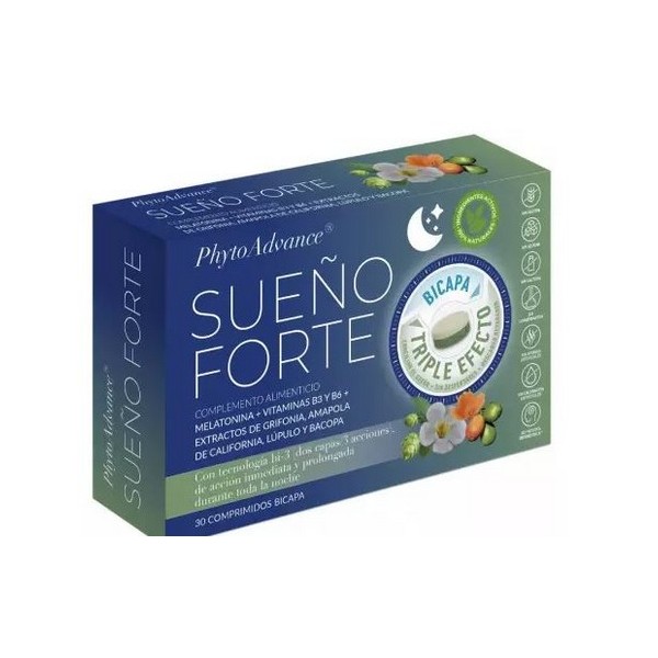 SUEÑO FORTE 30 COMP. BI-CAPA