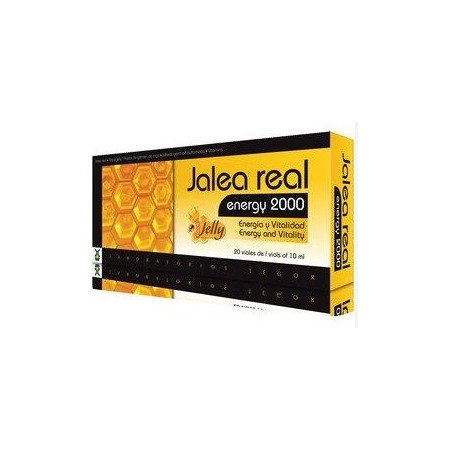 jalea real energy 2000  20 viales 10 ml.