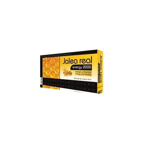 jalea real energy 2000  20 viales 10 ml.