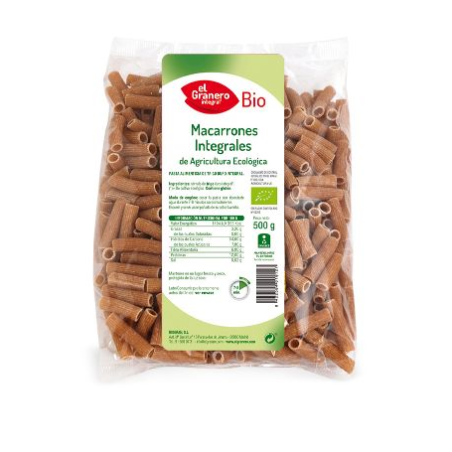 MACARRONES INT 500GR BIO  E.G