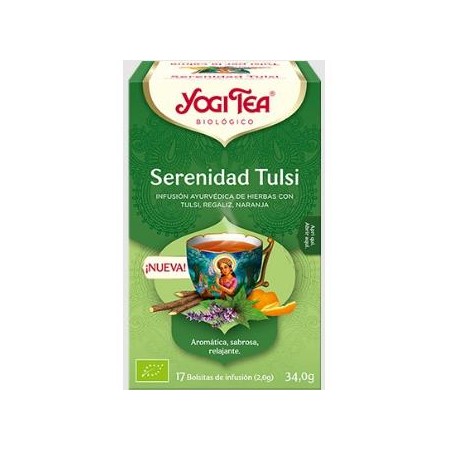YOGI TEA SERENIDAD TULSI 17 filtros