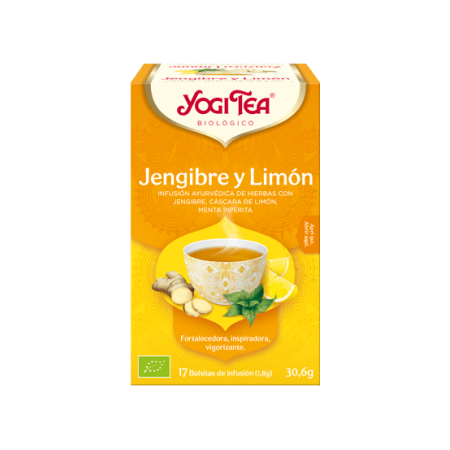 YOGI TEA JENGIBRE-LIMON 17 F BIO