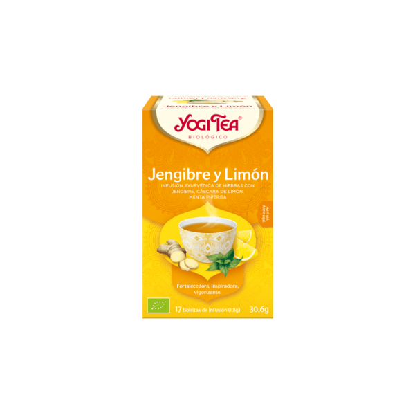 YOGI TEA JENGIBRE-LIMON 17 F BIO