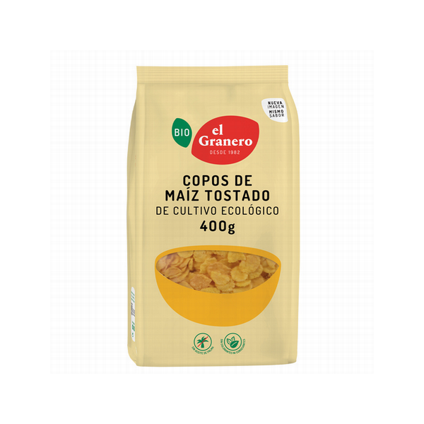 COPOS MAIZ TOSTADOS 400GR E.G
