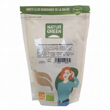 HARINA DE ALGARROBA 500G NATURGREEN