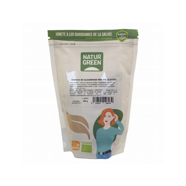 HARINA DE ALGARROBA 500G NATURGREEN
