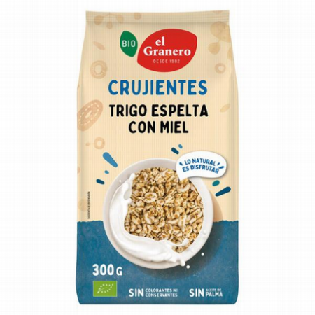 CRUJIENTES TRIGO ESPELTA/MIEL
