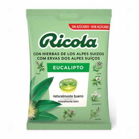 CARAMELO DE EUCALIPTO S/AZUCAR RICOLA