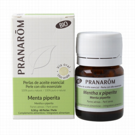 ACEITE ESENCIAL MENTA PIPERITA PARTES AEREAS BIO 60 PERLAS