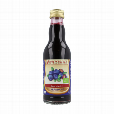 ZUMO ARÁNDANO AZUL (MIRTILO) ECO 200ML