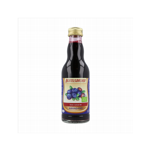 ZUMO ARÁNDANO AZUL (MIRTILO) ECO 200ML