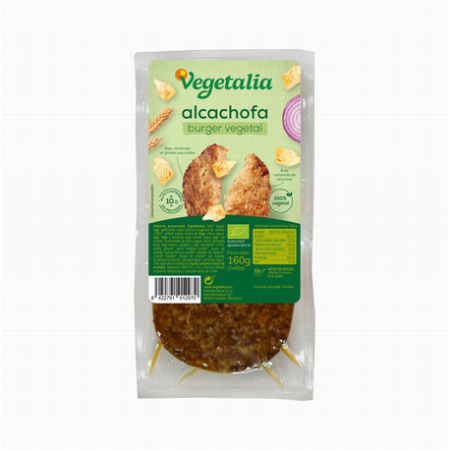 VEGEBURGER ALCACHOFA 2X80G