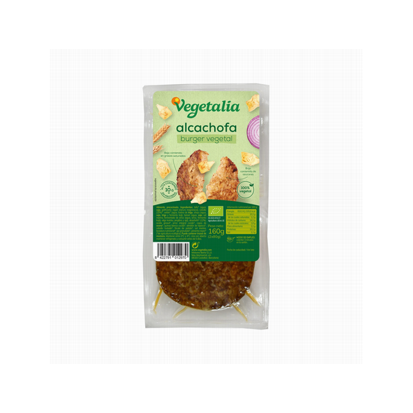 VEGEBURGER ALCACHOFA 2X80G