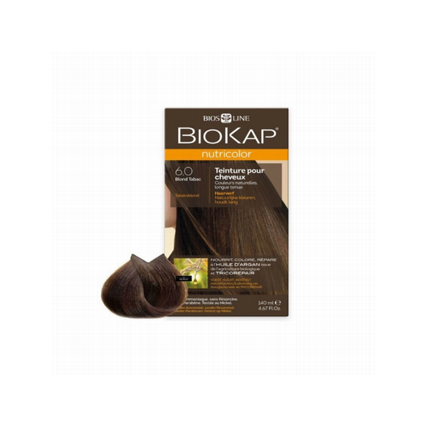 BIOKAP NUTRICOLOR 6.0 RUBIO TABACO