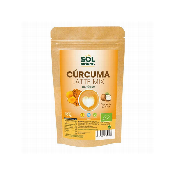 CURCUMA LATTE 200GR SOL NATURAL