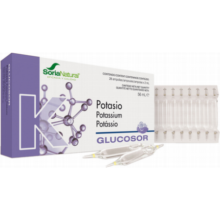 GLUCOSOR POTASIO 28AMP. SORIA NATURAL