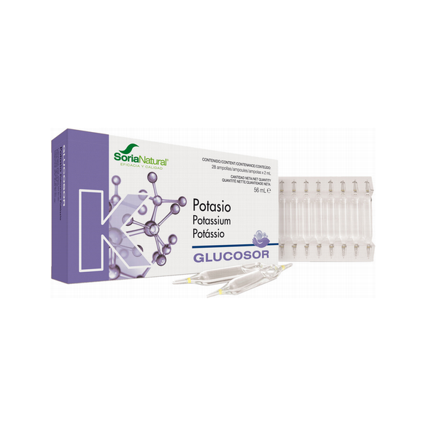 GLUCOSOR POTASIO 28AMP. SORIA NATURAL