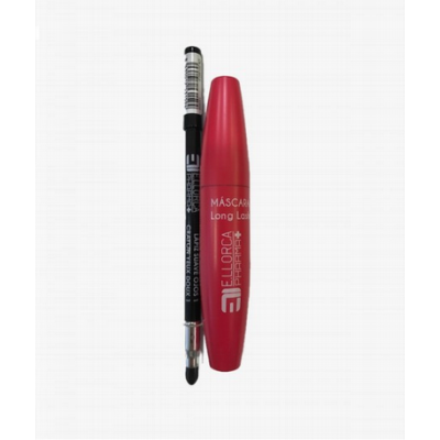 MASCARA ALARGADORA + PERFILADOR