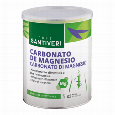 Carbonato de Magnesio Santiveri 110gr | Mejora inmunidad y tránsito