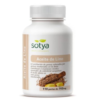 ACEITE DE LINO 702MG PERLAS 110U