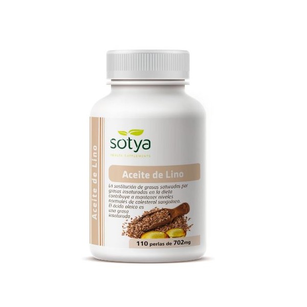 ACEITE DE LINO 702MG PERLAS 110U