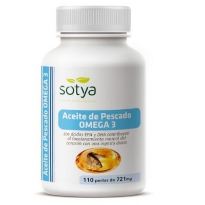 ACEITE DE PESCADO OMEGA 3  721MG PERLAS 110U