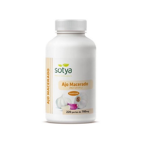 AJO MACERADO 700MG PERLAS 220U