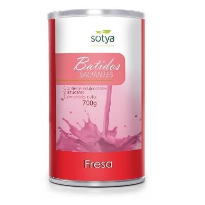 BATIDO SACIANTE FRESA 700 SOTYA