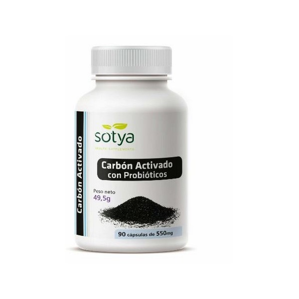 CARBON VEGETAL 90 CAP SOTYA