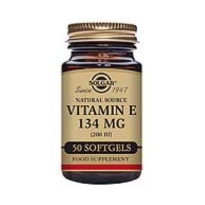 VIT.E 200IU 50 VEGETAL SOLGAR