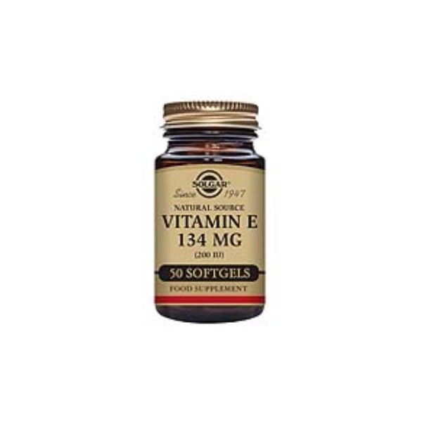 VIT.E 200IU 50 VEGETAL SOLGAR