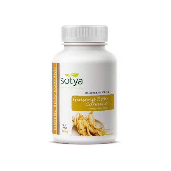 GINSENG ROJO COREANO 90CAP.SOT
