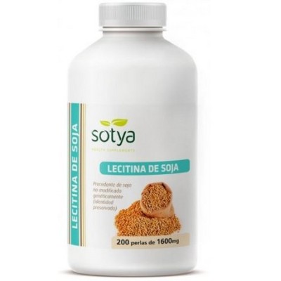 LECITINA 1600MG 200 PERLAS SOTYA
