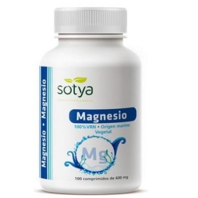 MAGNESIO MARINO 600 MG 100 COMP SOTYA(ANTES MAGNESIO MARINO)