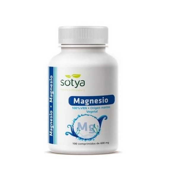 MAGNESIO MARINO 600 MG 100 COMP SOTYA(ANTES MAGNESIO MARINO)