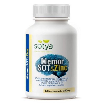 MEMOR SOT ZINC (MEMOR PLUS) 60CAP SOTYA
