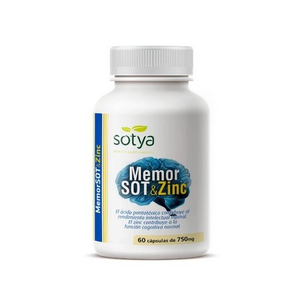MEMOR SOT ZINC (MEMOR PLUS) 60CAP SOTYA